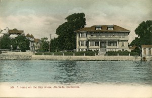 A home on the Bay shore, Alameda, California           